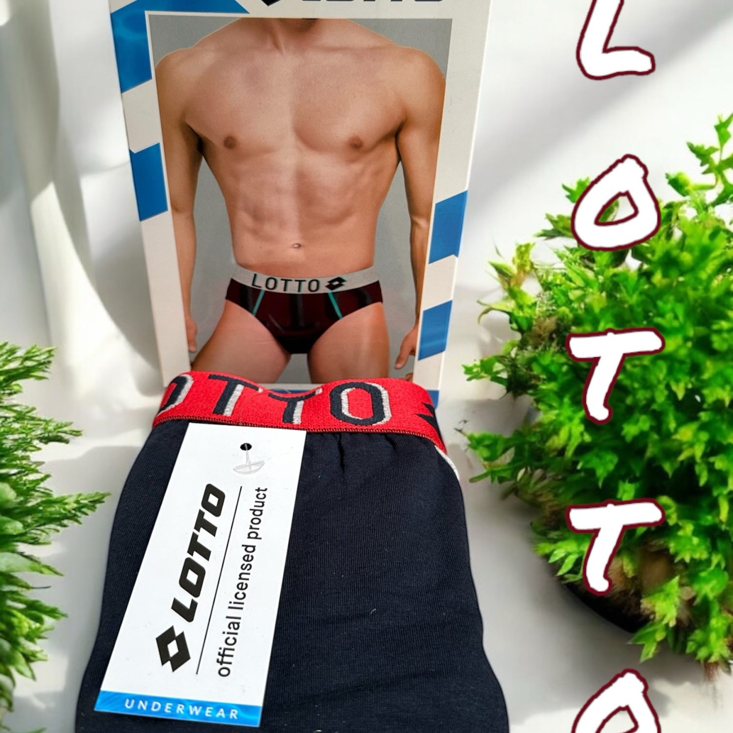 Slip Uomo LOTTO, Slip in cotone Bielastico